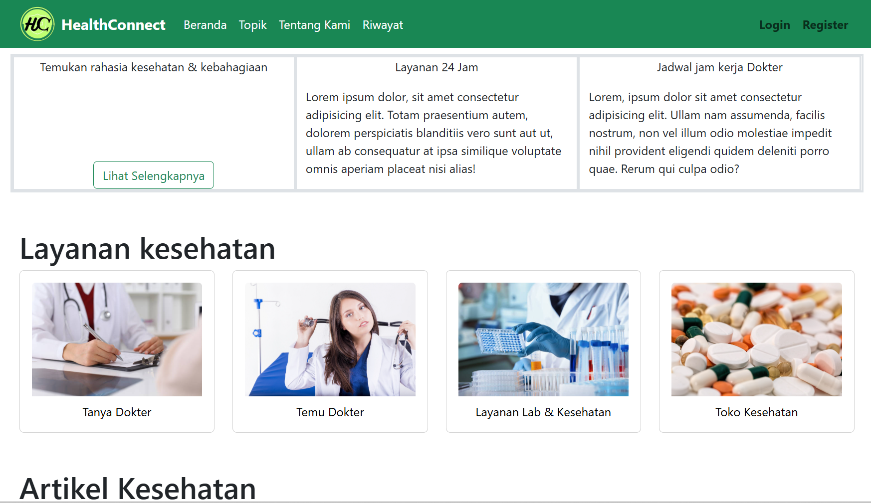 Website Analisa Sentimen